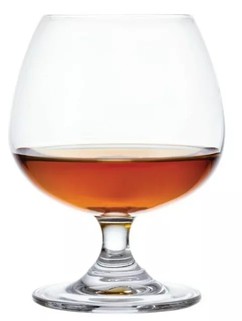 Brandy Glasses Crystal Pack of 2 Olympia Home Bar Cognac Balloon 14oz 400ml