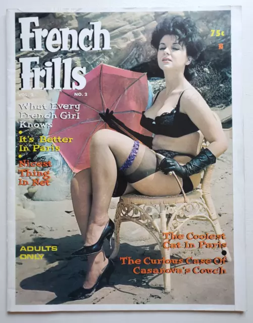 French Frills v02n02 1962 Vintage Girlie Spicy Parliament