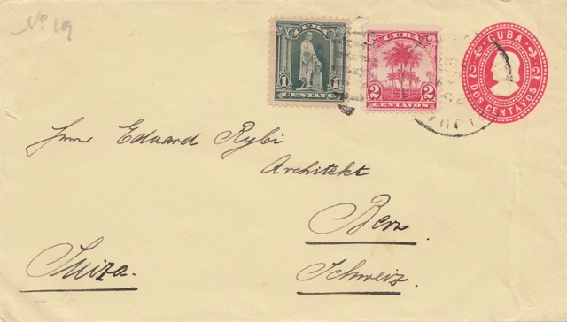 1908: Letter To Bern / Switzerland