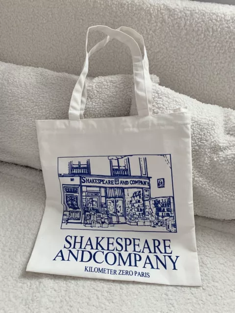 Shakespeare And Company Canvas Shopper Tote Bag Bookish Perfect Book Lover Gift