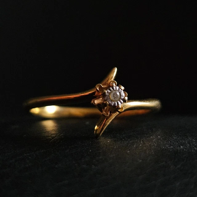 Neuve bague en argent 925/1000 grosse fleur en perle de verre