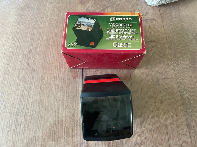 Ancienne Visionneuse à Diapositives Vistaflex - Pour Pièces / Ne Fonctionne Pas