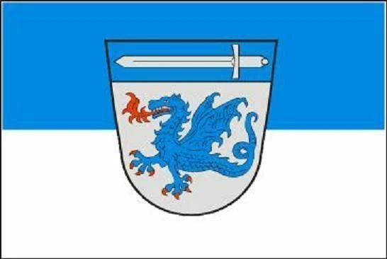 Aufkleber Munster Flagge Fahne 8 x 5 cm Autoaufkleber Sticker