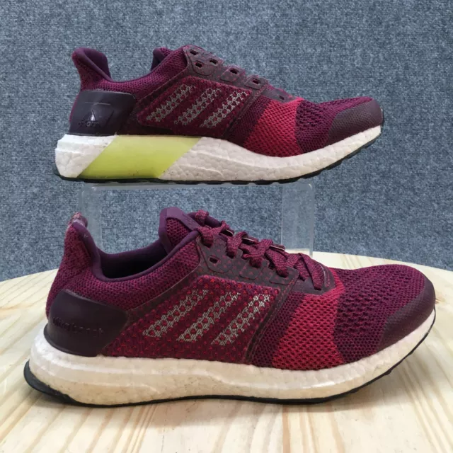 Adidas Running Shoes Womens 6 Ultra Boost ST Mystery Ruby Low Lace Up S80620