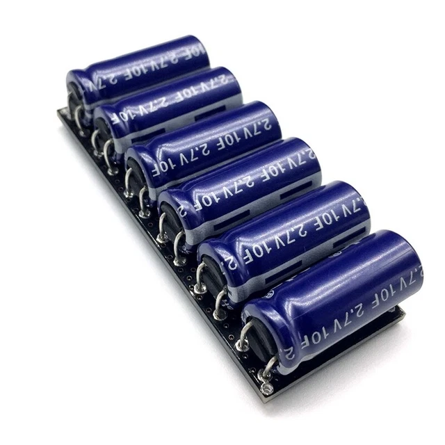 16V 1F/2F Capacitor Module 2.7V 10F Supercapacitor with Protector Plate Q1X7