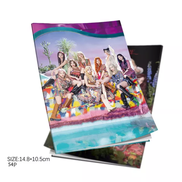 Kpop TWICE 9th Album MORE Mini Photo Book Photograph Collective Card Poster AAA
