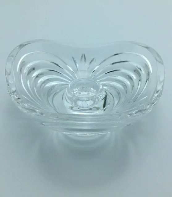 Bougeoir Bugia en cristal de plomb fabriqué à la main Made in Italy