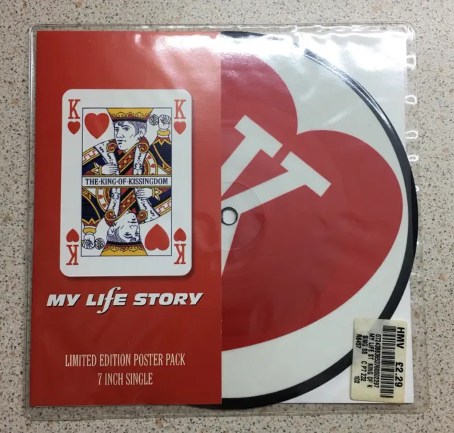 My Life Story-The King Of Kissingdom 7" vinyl Picture Disc