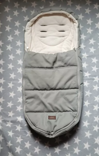 Mamas & Papas Cold Weather Plus Cosytoes Footmuff Sleeping Bag Sage Green Ocarro