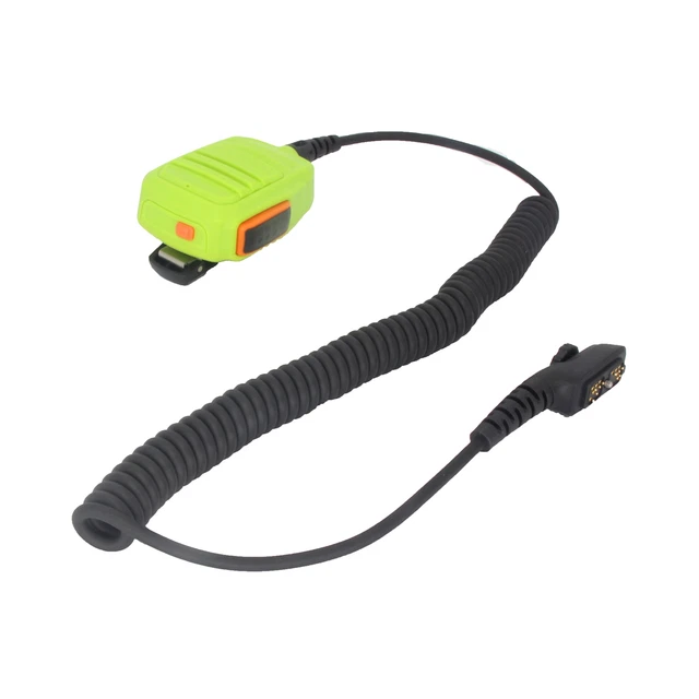 Green PTT Handheld Mic Microphone forHytera HYT PD700 PD700G PD780 PD780G W F3H3