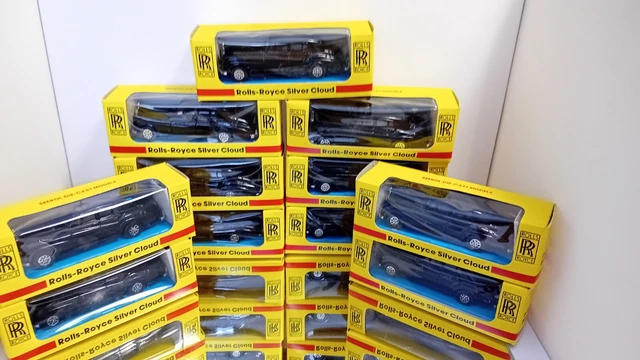 Lot De 8 Miniatures Morestone Budgie Esso - 1/64 - Voitures Anciennes Originales - Occasion