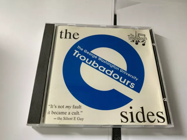Troubadours George Washington University Cd The E Sides Mint/Ex 19 Trk [B34]