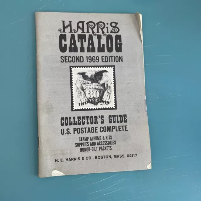 VINTAGE HARRIS CATALOG Stamp Collector’s Guide 2nd Edition, 1963 5.00