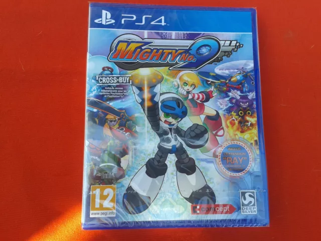 MIGHTY N°9 No9 9 CROSS BUY SONY PLAYSTATION 4 PS4 SONY PAL NEUF SOUS BLISTER