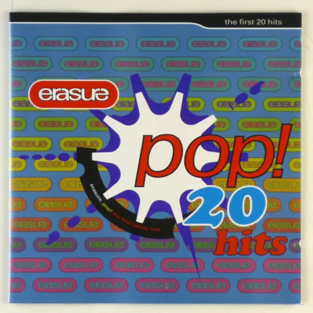 CD - Erasure - Pop the First 20 Hits - A4013