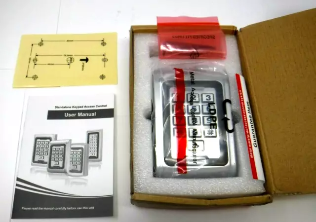 LockState Single Gang Proximity Reader and Keypad Combination LS-S100 *NEW*