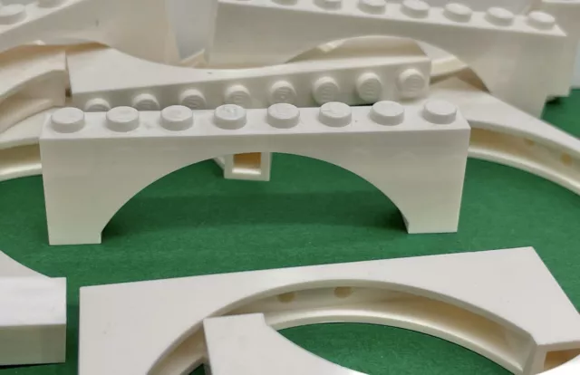 LEGO Arch, 1 x 8 x 2 rialzati, top sottile, non rinforzati, n. 16577/4 pezzi