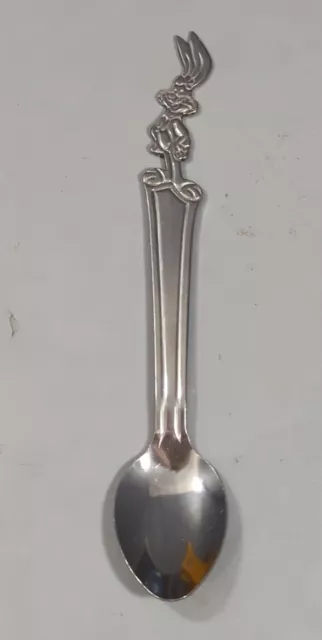 Nestle Quik Bunny Rabbit Spoon Vintage 7.5" Stainless Steel Chocolate Milk Stir