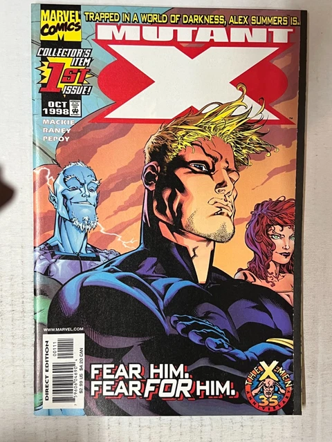 Marvel Comics Mutant X Oct 1998 Issue #1 Collector's Item Combined Shipping B&B