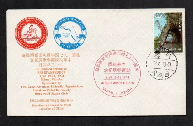 China Republic #1871, APS Stampede ‘74, Miami, FL, 1974.