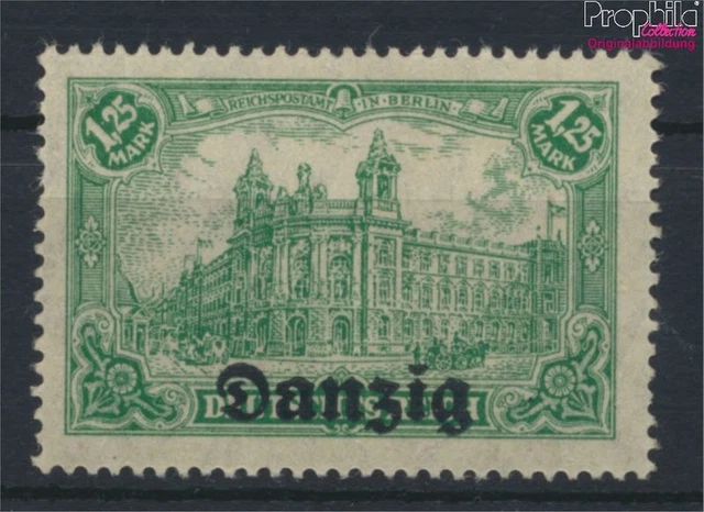 Briefmarken Danzig 1920 Mi 9a postfrisch (9898644