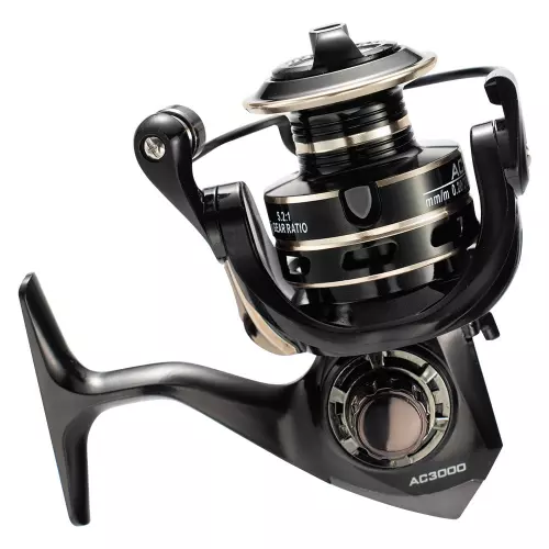 Carp Fishing Reel with Spare Spool Double Brake System Bait Feeder Spinning  Reel