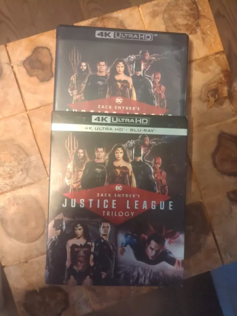 Zack Snyder's Justice League Trilogy, 4K UHD Blu-ray Brand New