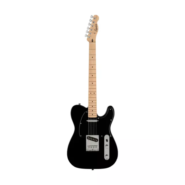 Squier FSR Bullet Telecaster Electric Guitar, Maple FB, Black