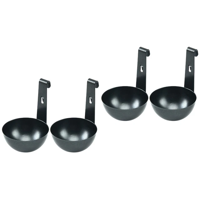 4 Pcs Acier Inoxydable Chaudière À Oeufs Moules Coques D'oeufs Pochés