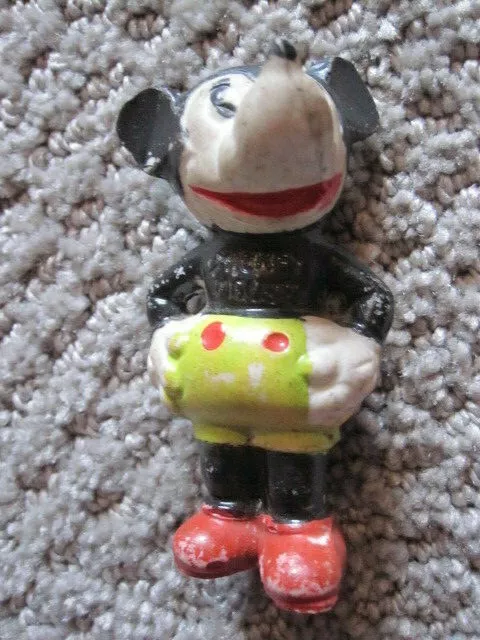 Vintage Mickey Mouse Figurine - Made in Japan