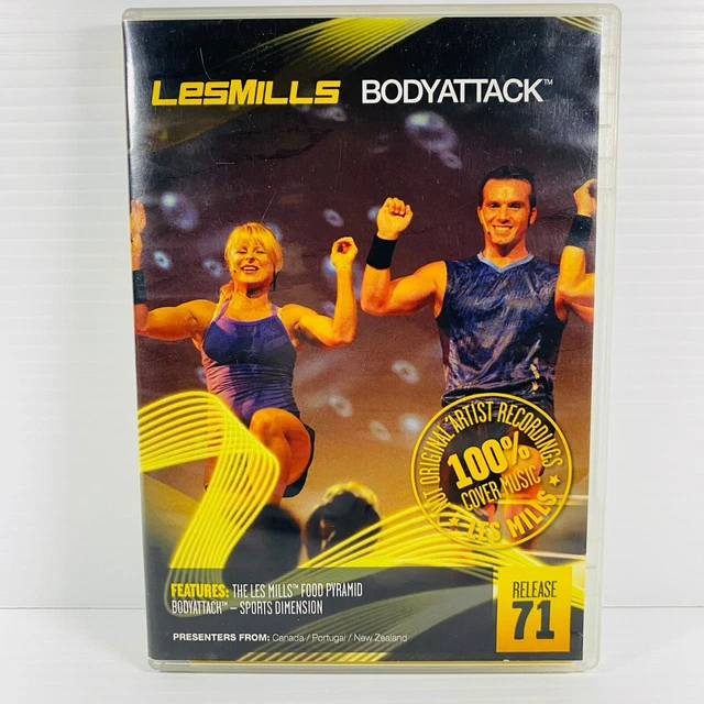 レスミルズ BODYATTACK71 DVD CD レズミルズ ボディアタック NO71