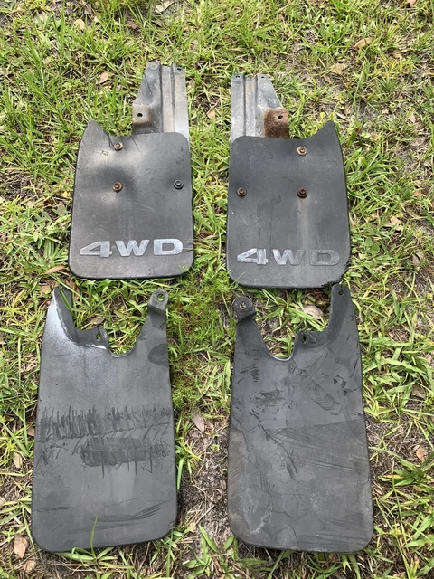 1995-2004 Toyota Tacoma Mud Flap Set 4WD Pre-Runner OEM w/ Brackets