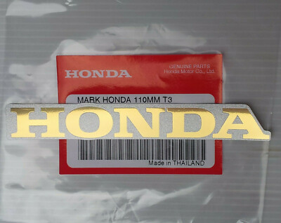 GENUINE HONDA PVC MINI Emblem-Cockpit-Handlebar-Sticker - Logo-Emblem ...