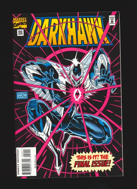Darkhawk # 50 (scarce) - Last issue NM- Cond