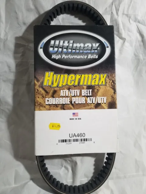 Ultimax Hypermax High Performance Belt for Artic Cat ATV UTV Drive Belt UA460