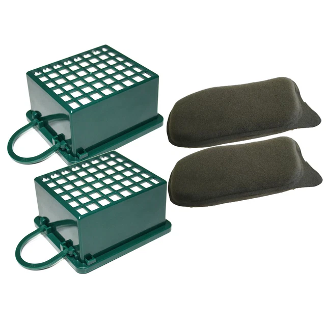 2 Filtri Antiodore Filterprofi Per Aspirapolvere Vorwerk Folletto Kobold VK130 E VK131