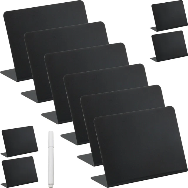 Lot De 12 Tableaux D'affichage Autocollants - 20 X 17 X 0,9