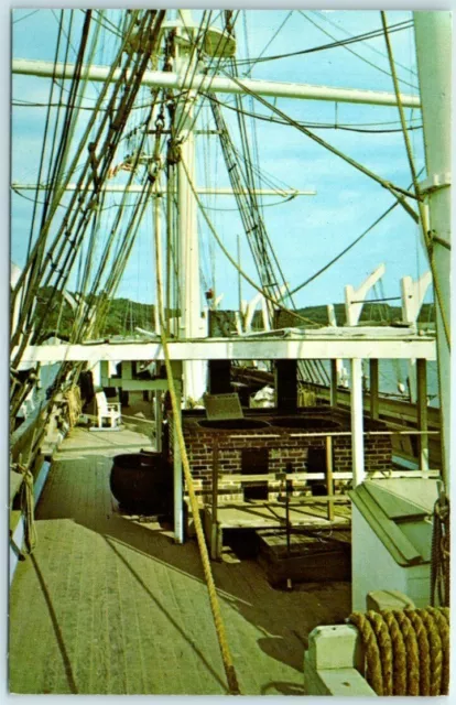 Main deck of the Charles W. Morgan - Mystic Seaport - Mystic, Connecticut