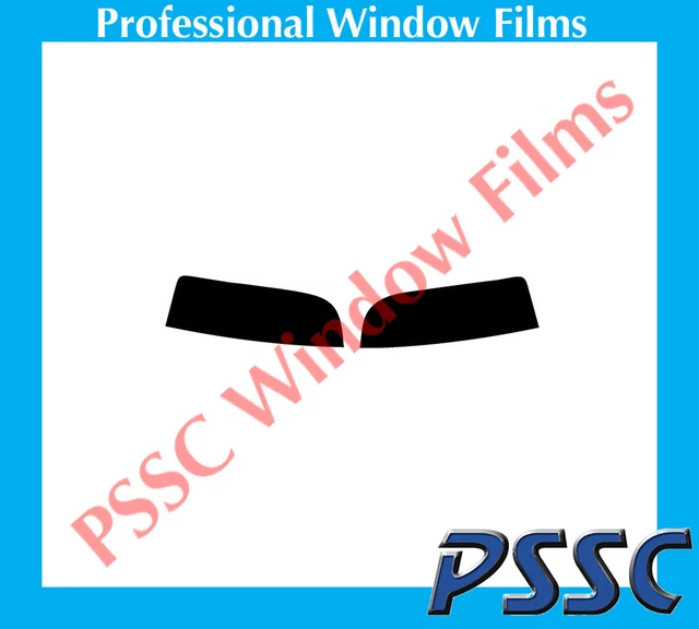 PSSC Pre Cut Sun Strip Car Window Films - Jaguar XK,XKR Open Top 2006 to 2014