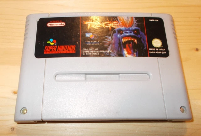 Primal Rage Super Nintendo Snes EUR