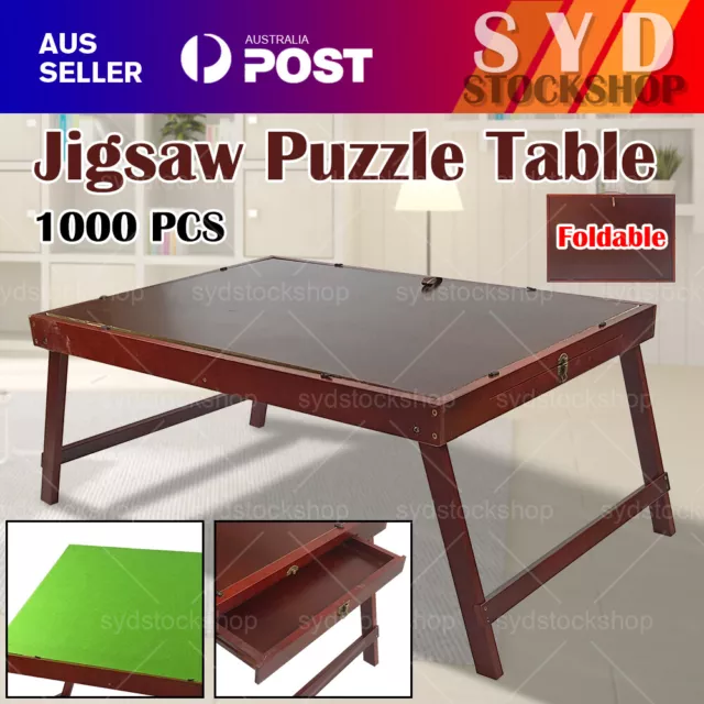 Jigsaw Puzzle Table Storage Folding Tilting Table Mat Board Organizer 1000 pcs