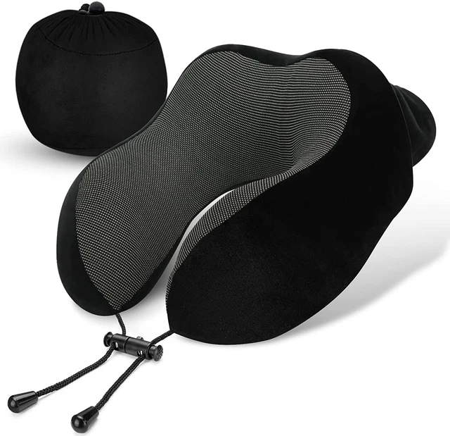 Oreiller De Voyage, Coussin Voyage En Mousse À Mémoire De Forme Pour Nuque Cervi