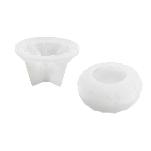 Tealight Holder Silicone Molds Candlestick Resin Molds for DIY
