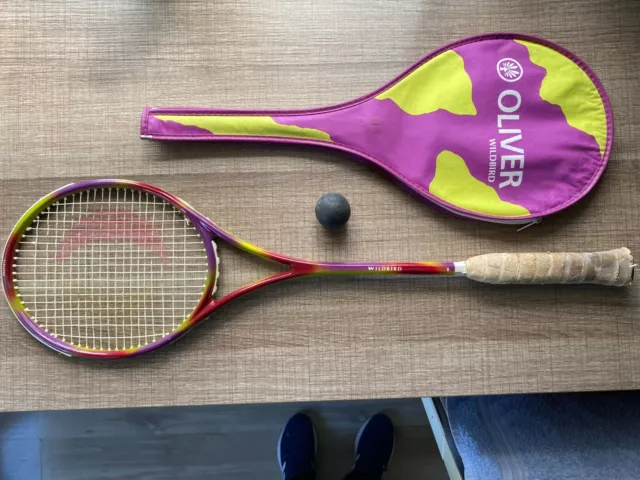 Squashschläger Oliver Wildbird + Oliver Hülle