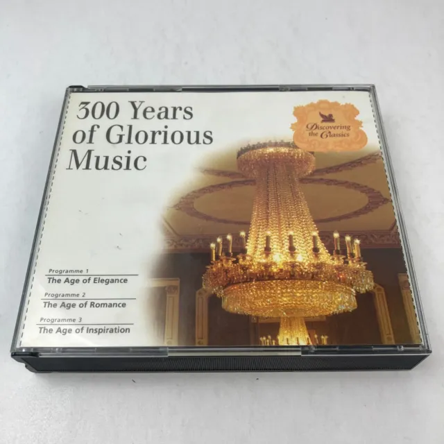 300 Years of Glorious Music 3 CD in set Discovering the Classics