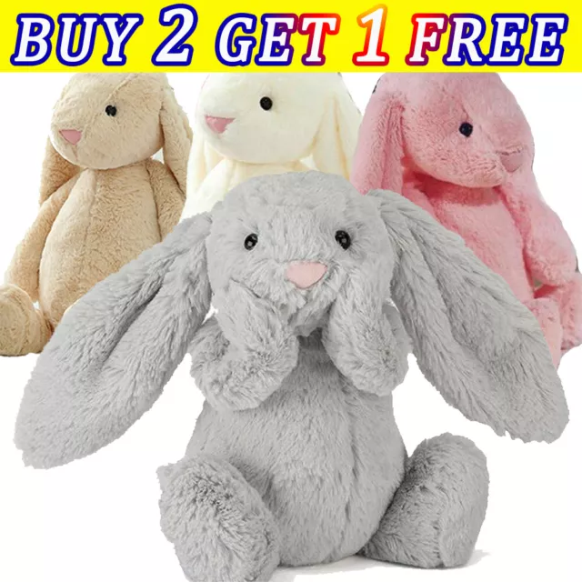 Favours Easter Bunny Plush Doll Rabbit Soft Stuffed Animal Baby Kids Toy Gift