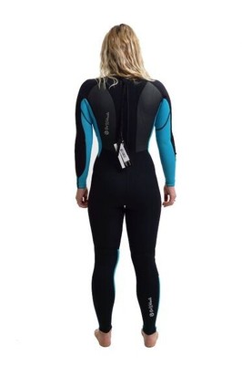 2022 Billabong Synergy 4.3MM GBS Muta donna cerniera posteriore BLACK Sands 
