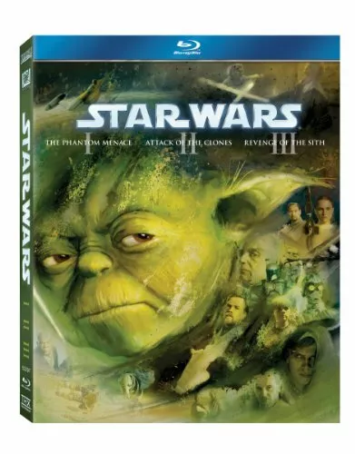 Star Wars: The Prequel Trilogy (Episodes I-III) [Blu-ray] [1999] - DVD  A8VG The