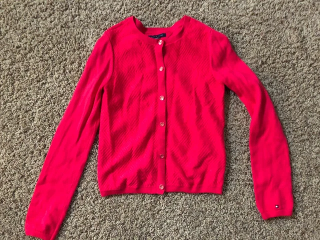 TOMMY HILFIGER ~ Girls Outfit ~ Skirt Sweater ~ Size 12 3