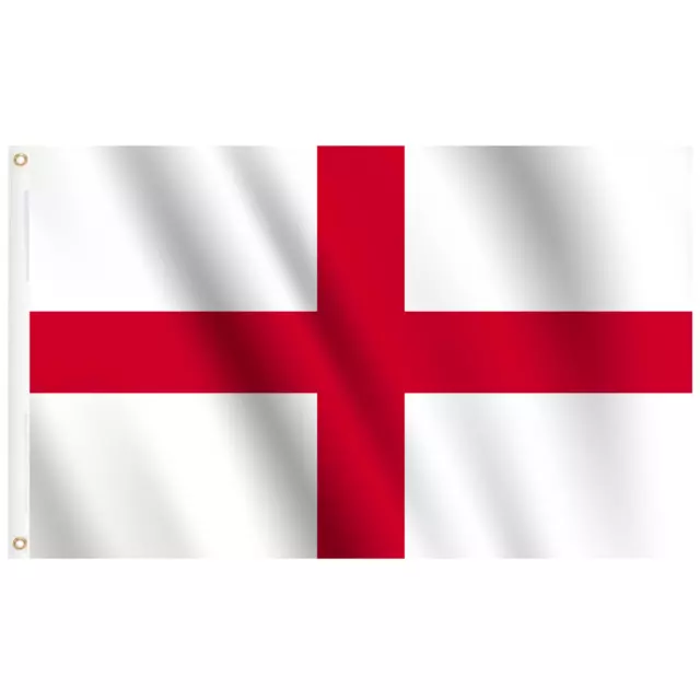 England Flag St George National Banner World Cup Football Sports Events 2X3FT